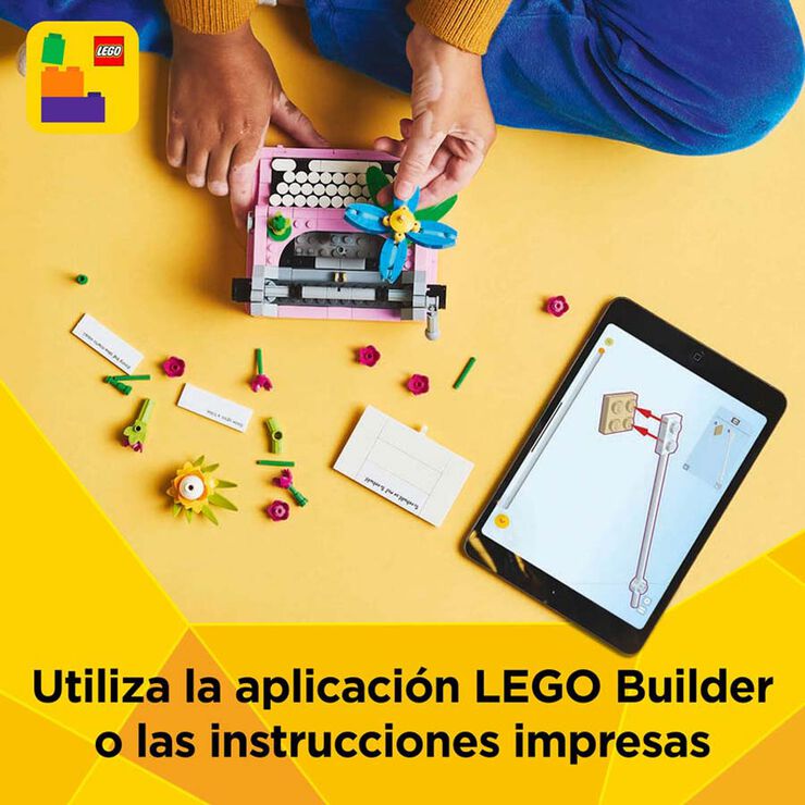 LEGO® LEGO Creator Máquina de Escribir con Flores 31169