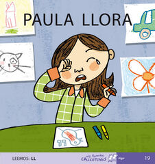 Paula llora. Mayúsculas