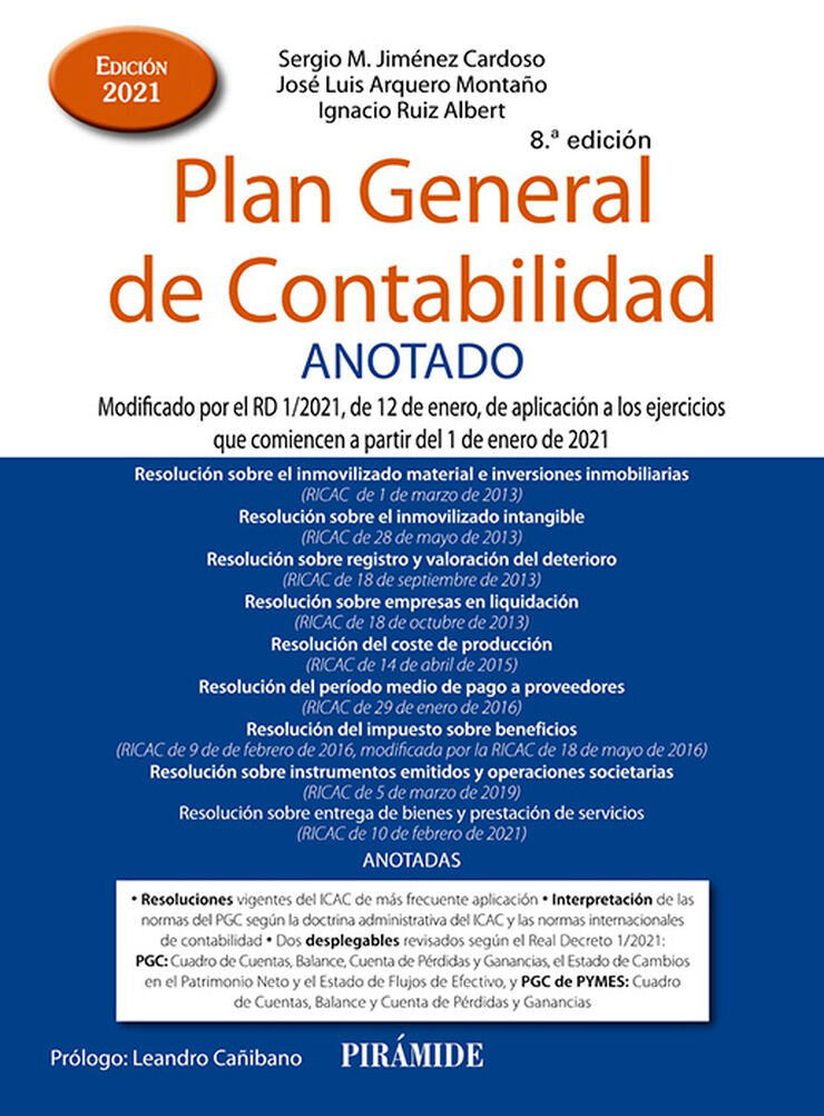 Plan General de Contabilidad ANOTADO