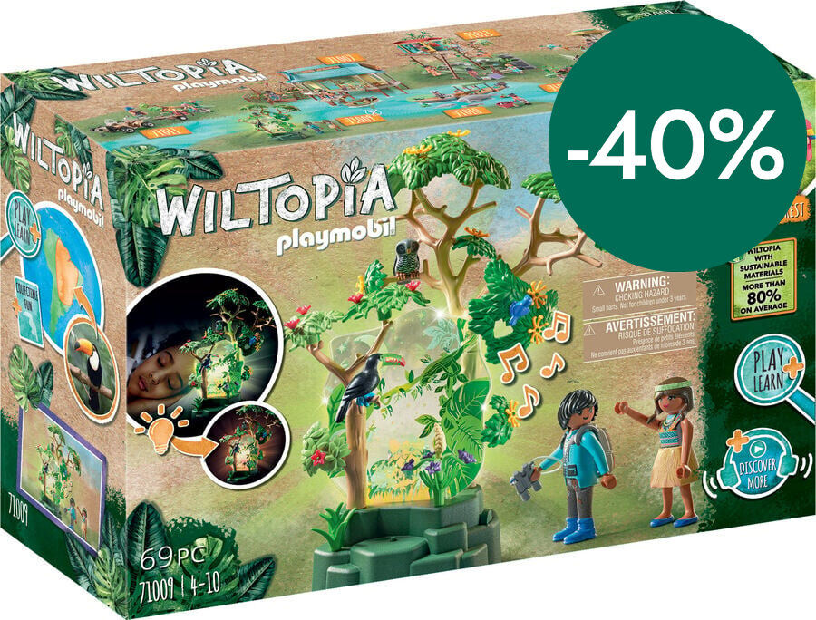 Playmobil Wiltopia Selva Tropical Llum nocturna 71009