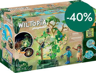 Playmobil Wiltopia Selva Tropical Luz nocturna 71009