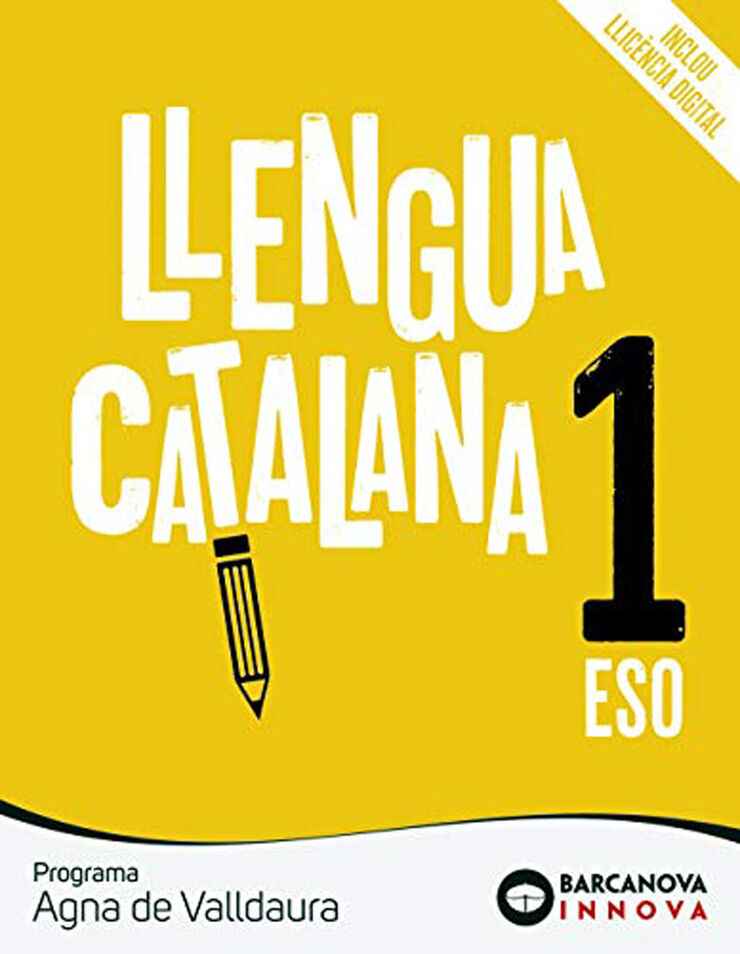 Llengua catalana 1 ESO + digital Barcanova