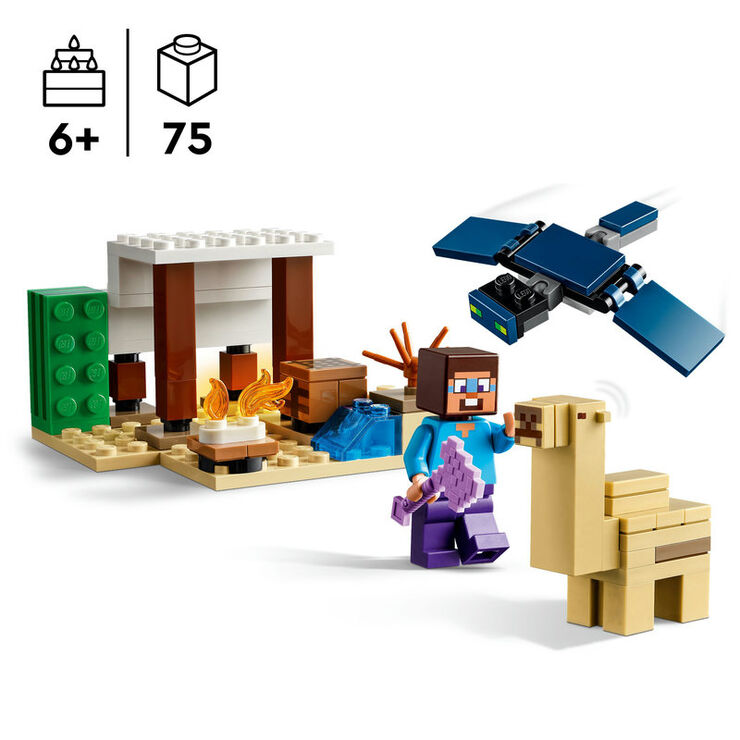 LEGO® Minecraft La Expedición de Steve al Desierto 21251