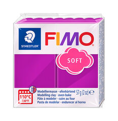 Pasta moldear Fimo Soft 57g frambuesa