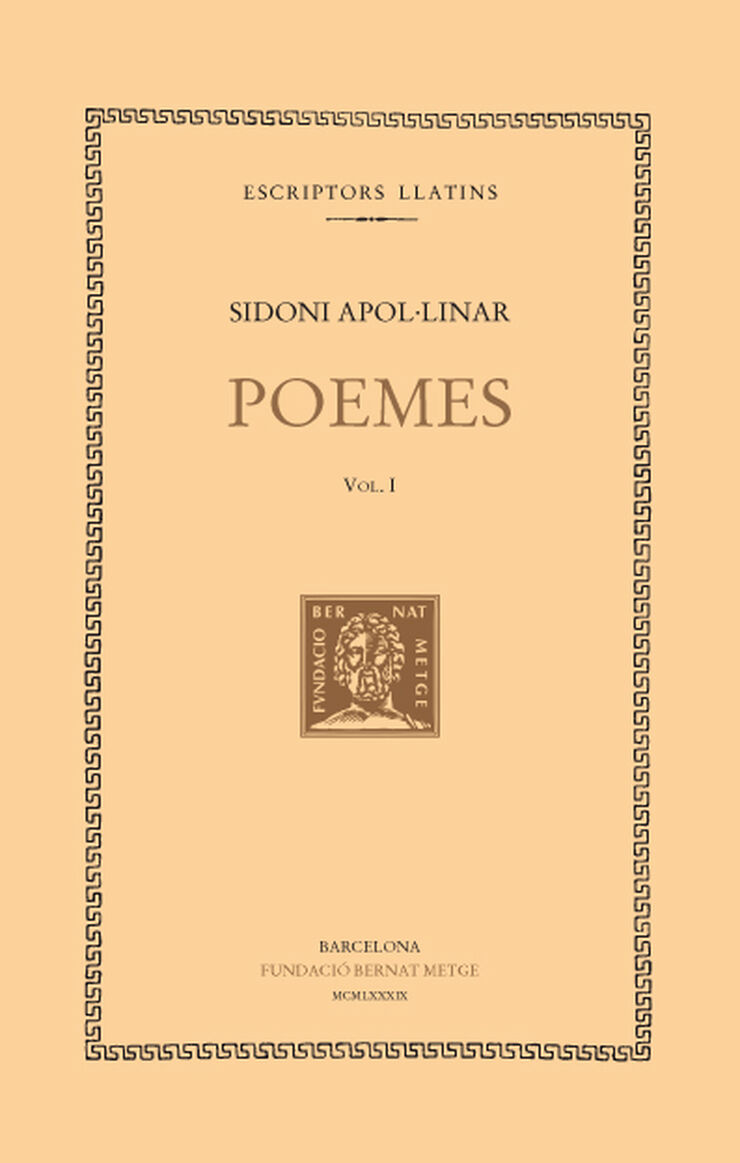 Poemes, vol. I