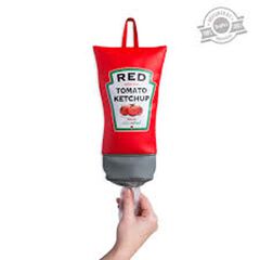Dispensador bolsas de pl&aacute;stico Balvi Ketchup 29,5x16,5cm
