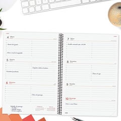 Agenda Finocam Opaque Semana Vista Horizontal 2027 Catal&aacute;n Negro