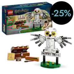 LEGO® Harry Potter TM Hedwig™ en el Número 4 de Privet Drive 76425