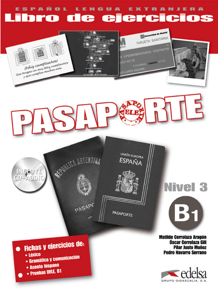 Pasaporte 3 B1 Ejercicios+Cd