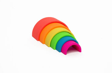 Rainbow Neón Silicona Toc Toys