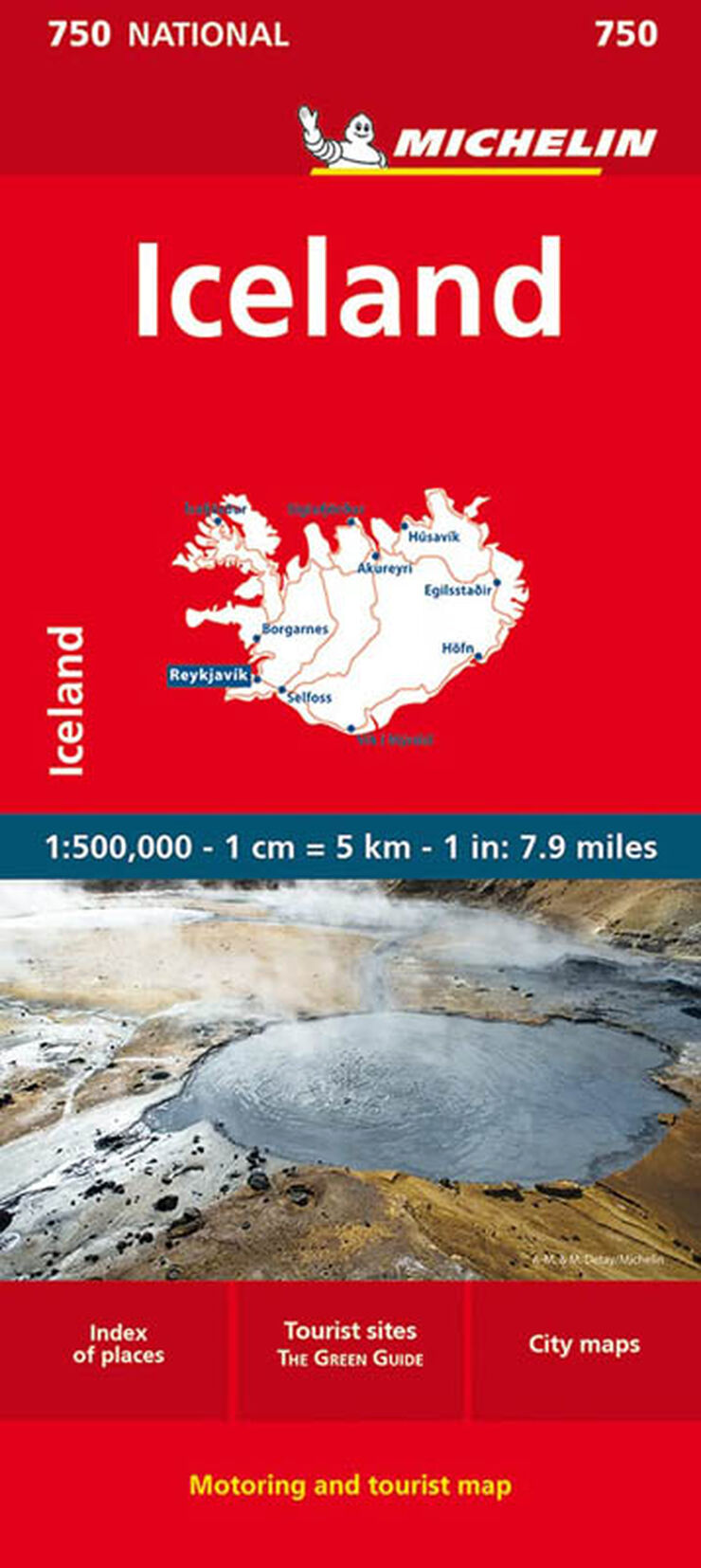 Mapa National Iceland