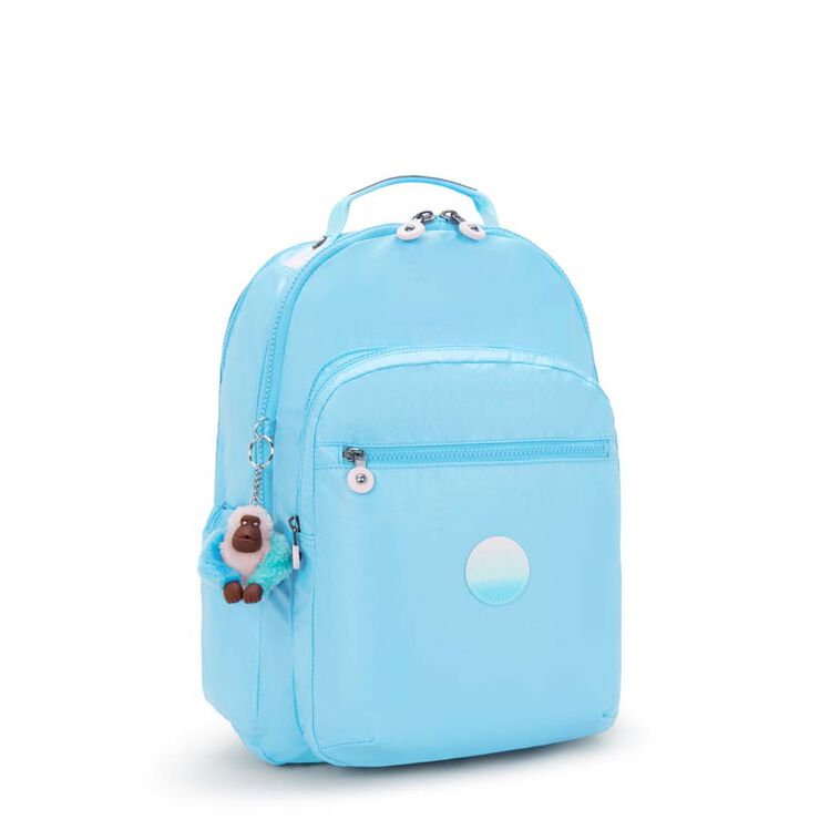 Motxilla Kipling Seoul Lap Sea Blue Met