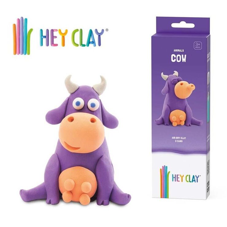 Plastilina Heyclay Vaca 3 pots