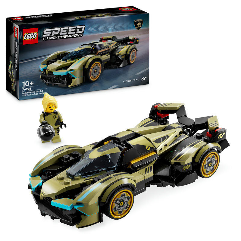 LEGO&reg; Speed Champions Cotxe Super Esportiu Lamborghini Lambo V12 Vision GT 76923