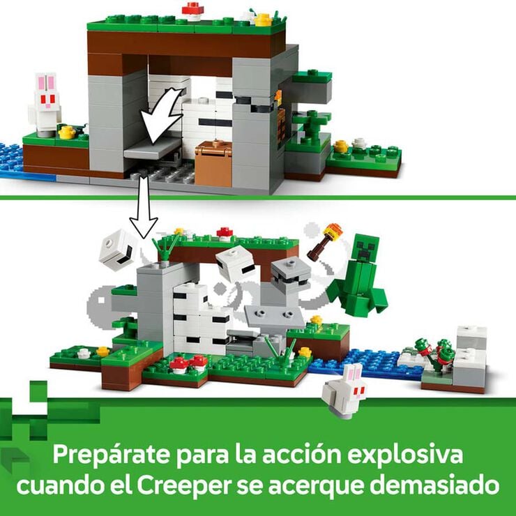 LEGO&reg; Minecraft Aventura de la Primera Noche 21593