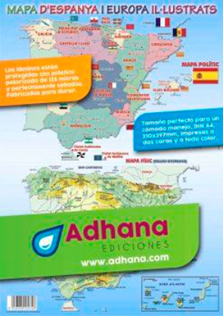 ADHAC Mapa Espanya/Europa IL·LUS