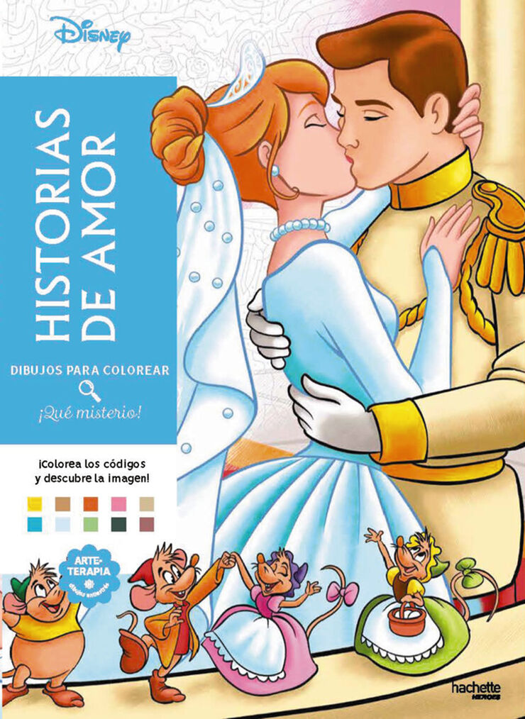 Dibujos para colorear, &iexcl;qu&eacute; misterio! Historias de amor