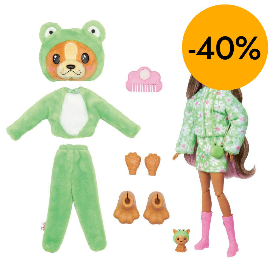 Barbie Cutie Reveal Perro Rana