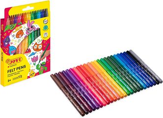 Retoladors de colors Jovi 24u