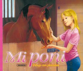 Mi poni. Dibujo con plantillas