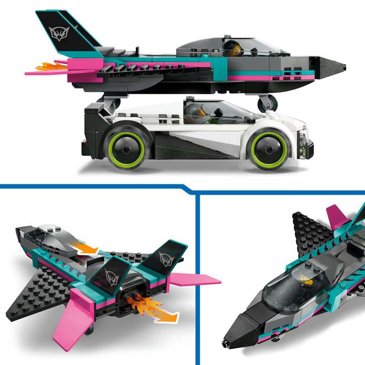 LEGO&reg; City Jet vs. Cotxe 60489