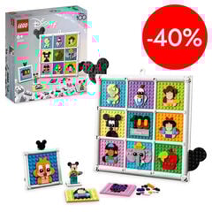 LEGO&reg; Disney 100 A&ntilde;os de Iconos de la Animaci&oacute;n Disney 43221