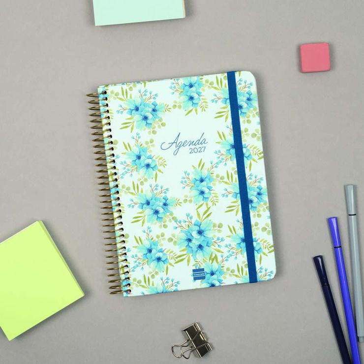 Agenda Finocam 16M Cloe E10 Sem/Vista Castellano 2026-27 Azul