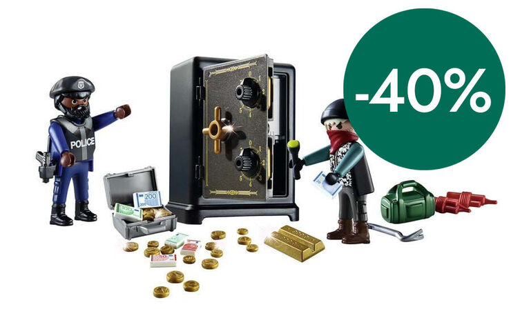 Playmobil City Action Spack Caixa Forta 70908