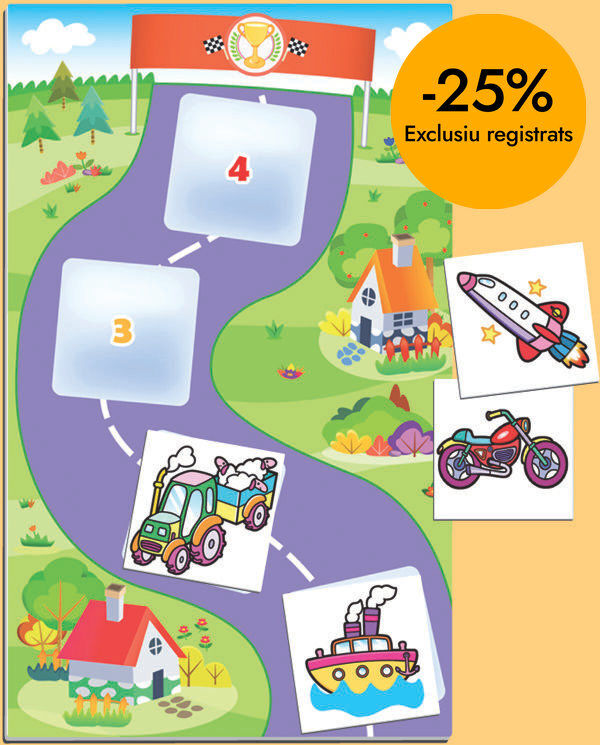 Carrera de transportes - Juego sonoro