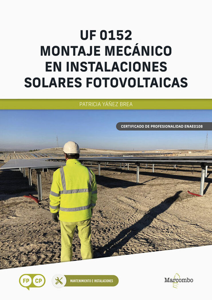 UF 0152 Montaje mecánico en instalaciones solares fotovoltaicas