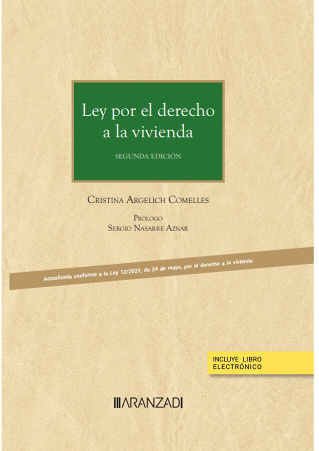 Ley por el derecho a la vivienda (Papel + e-book)