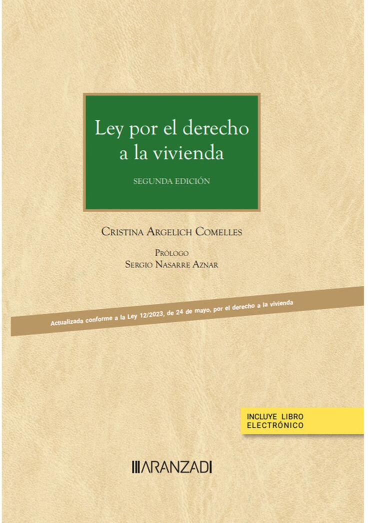 Ley por el derecho a la vivienda (Papel + e-book)