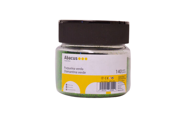 Purpurina Abacus verde 140g