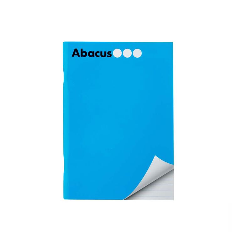 Llibreta grapada Abacus A5 48 fulls ratlla blau