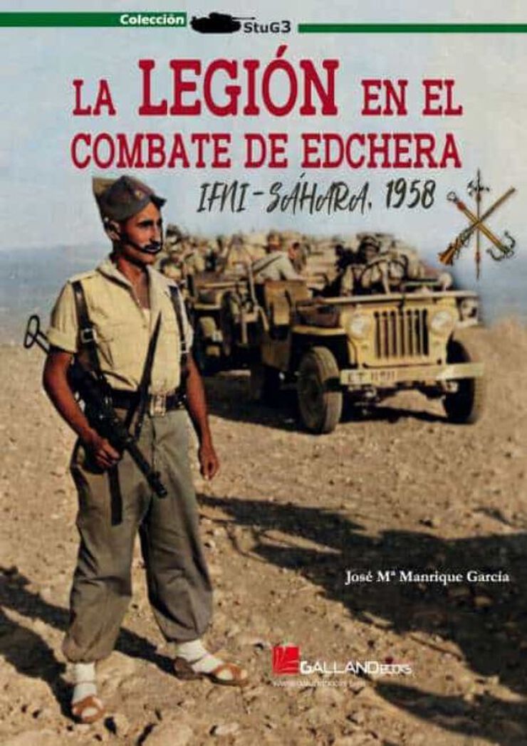 Legión en el combate de Edchera Ifni Sáhara 1958