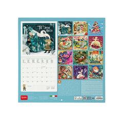 Calendario Legami 30x29 Pared Once Upon A Time Multiling&uuml;e 2027