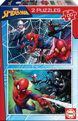 Puzle 2x100 piezas Spider-man