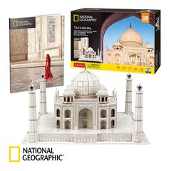 Puzle 3D 87 piezas Taj Mahal National Geographic