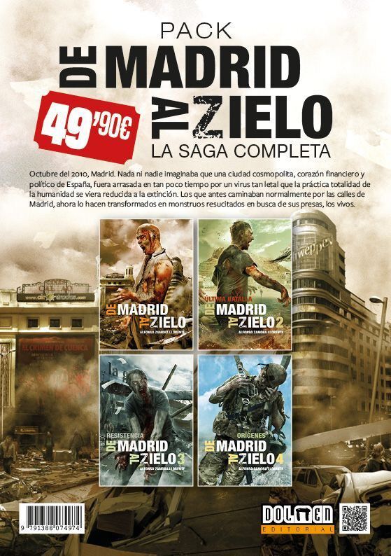 Pack De Madrid al Zielo. La saga completa