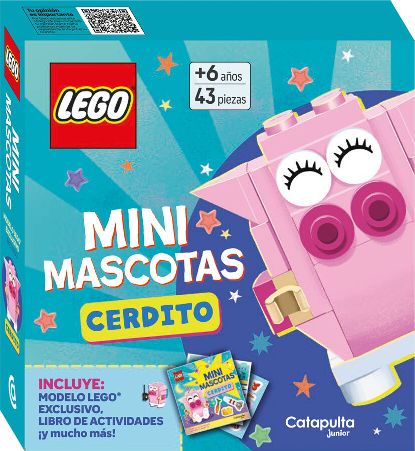 Lego. Mini mascotas. Cerdito