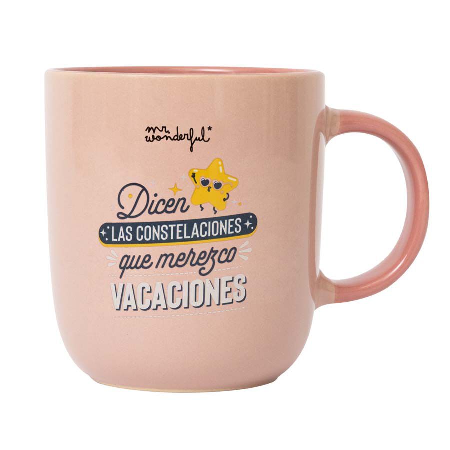 Taza Mr.Wonderful Dicen las constelaciones