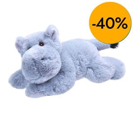 Peluche Hipop&oacute;tamo Ecokins 20 cm