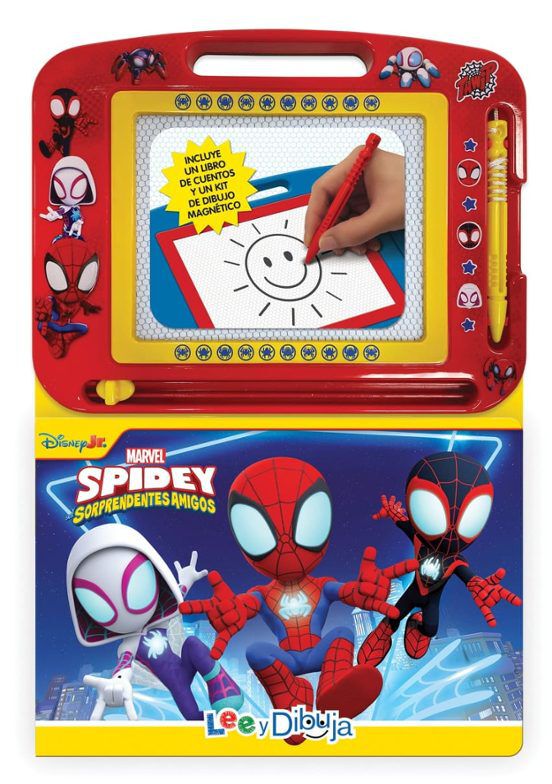 Marvel Spidey (Libro + Pizarra magn&eacute;tica)