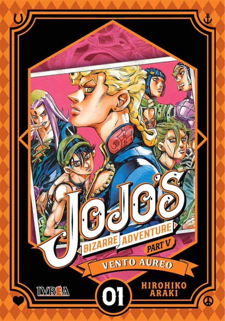 Jojo's Bizarre Adventure parte 5 vento aureo