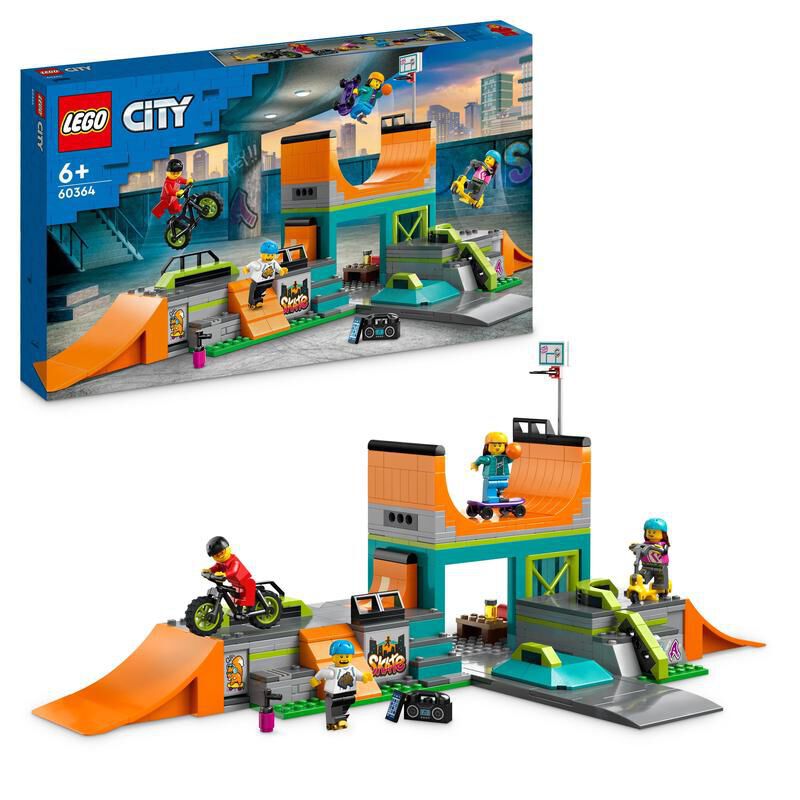 LEGO&reg; City Set de Parc d'Skate de Carrer 60364
