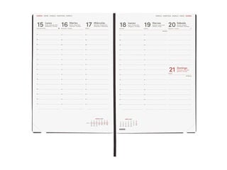 Agenda Finocam Mara Semana Vista Vertical 2027 Castellano Turquesa