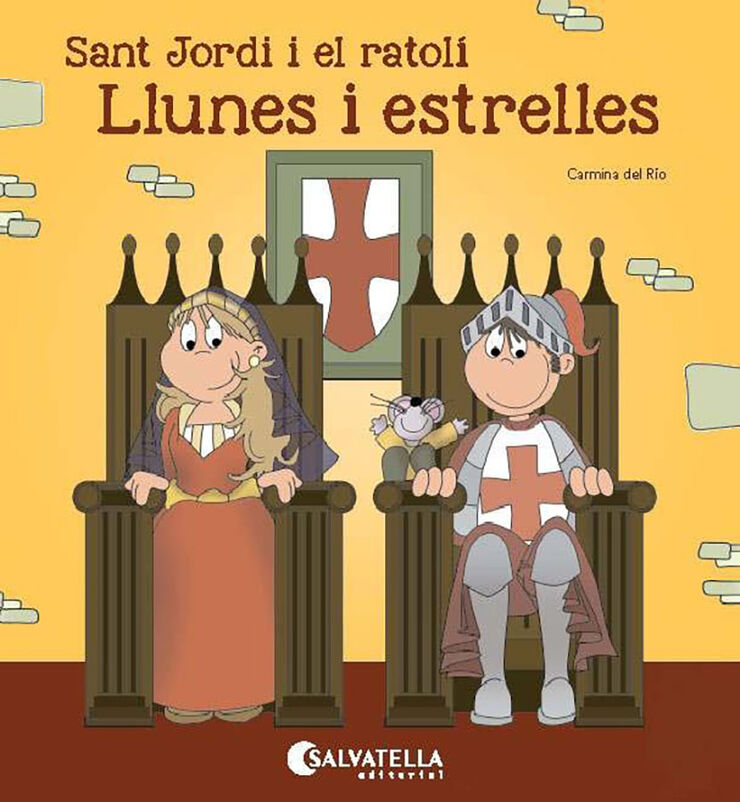 Sant Jordi i el ratolí, llunes i estrell