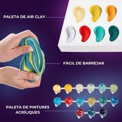 Okto Pintura sensorial 3D + Números Globo
