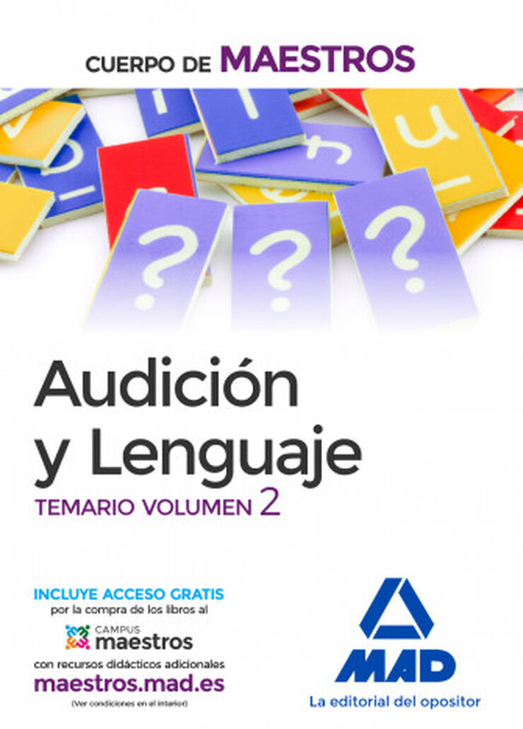 Cuerpo de Maestros Audici&oacute;n y Lenguaje