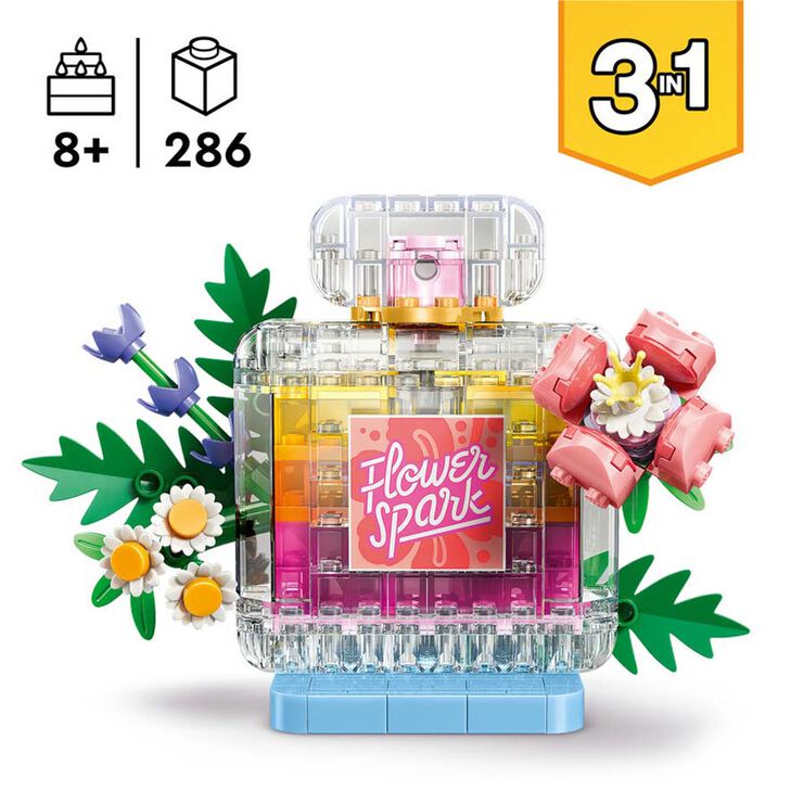 LEGO&reg; Creator Botella de Perfume Decorativa Floral 31383